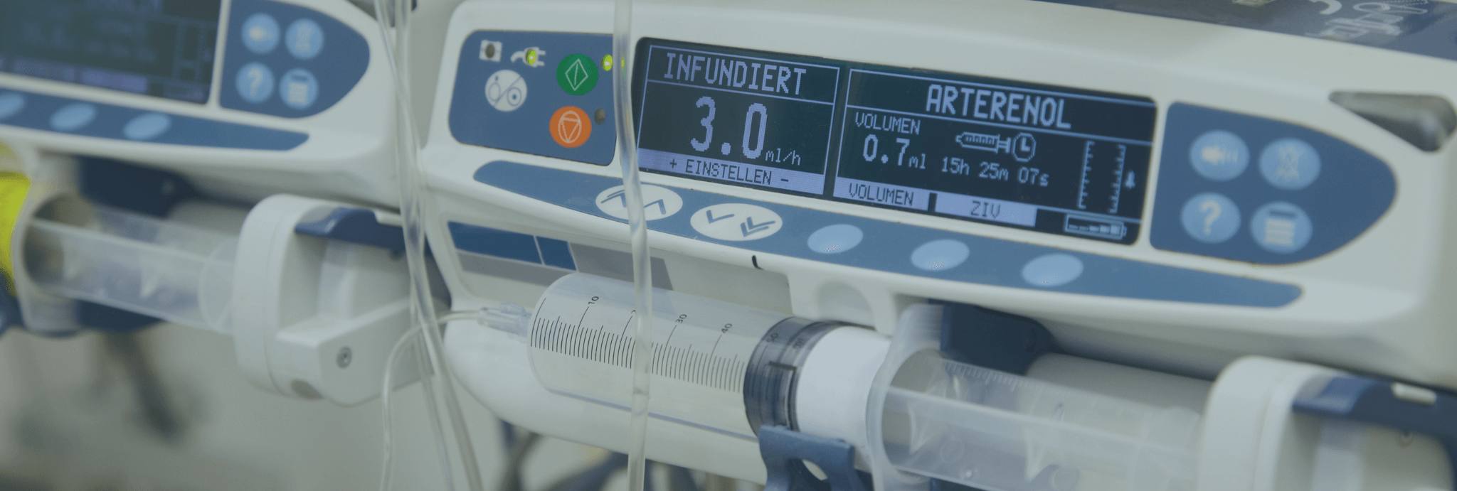Infusion pump as an example of the complex products that invenio supports in the field of medical technology within the scope of regulatory affairs.