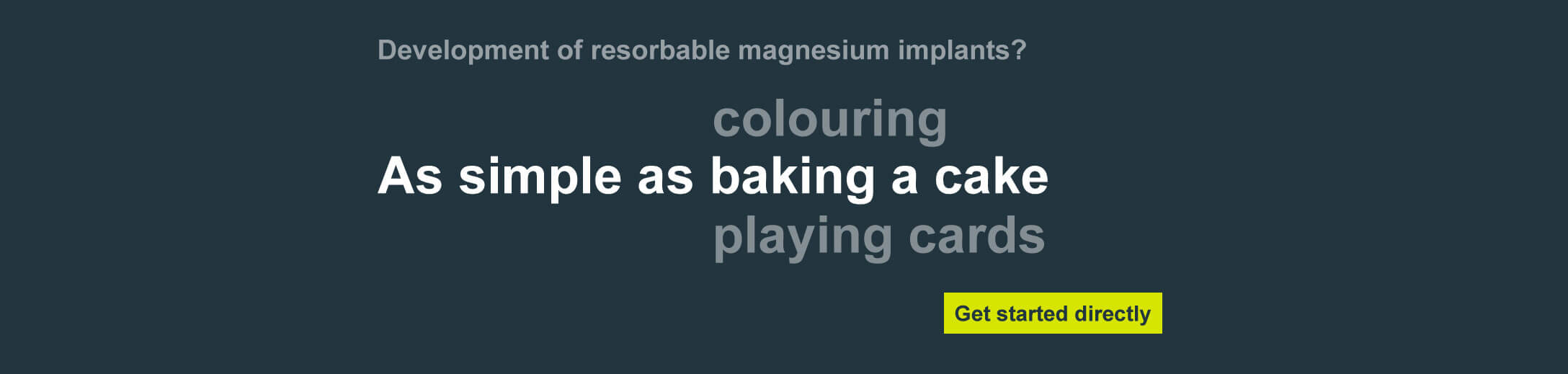 Resorbable Magnesium Implants Header