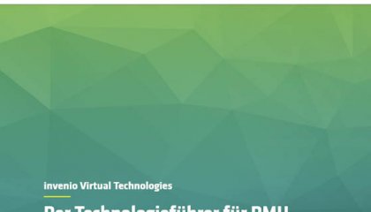 Webseite der invenio Virtual Technologies